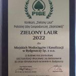 Zdjęcie przedstawiające nagrodę Zielony Laur