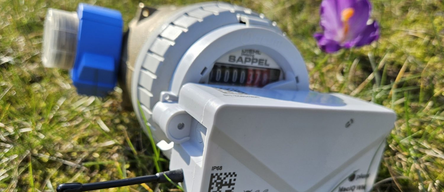 Wodomierz główny z nakładką do zdalnego odczytu