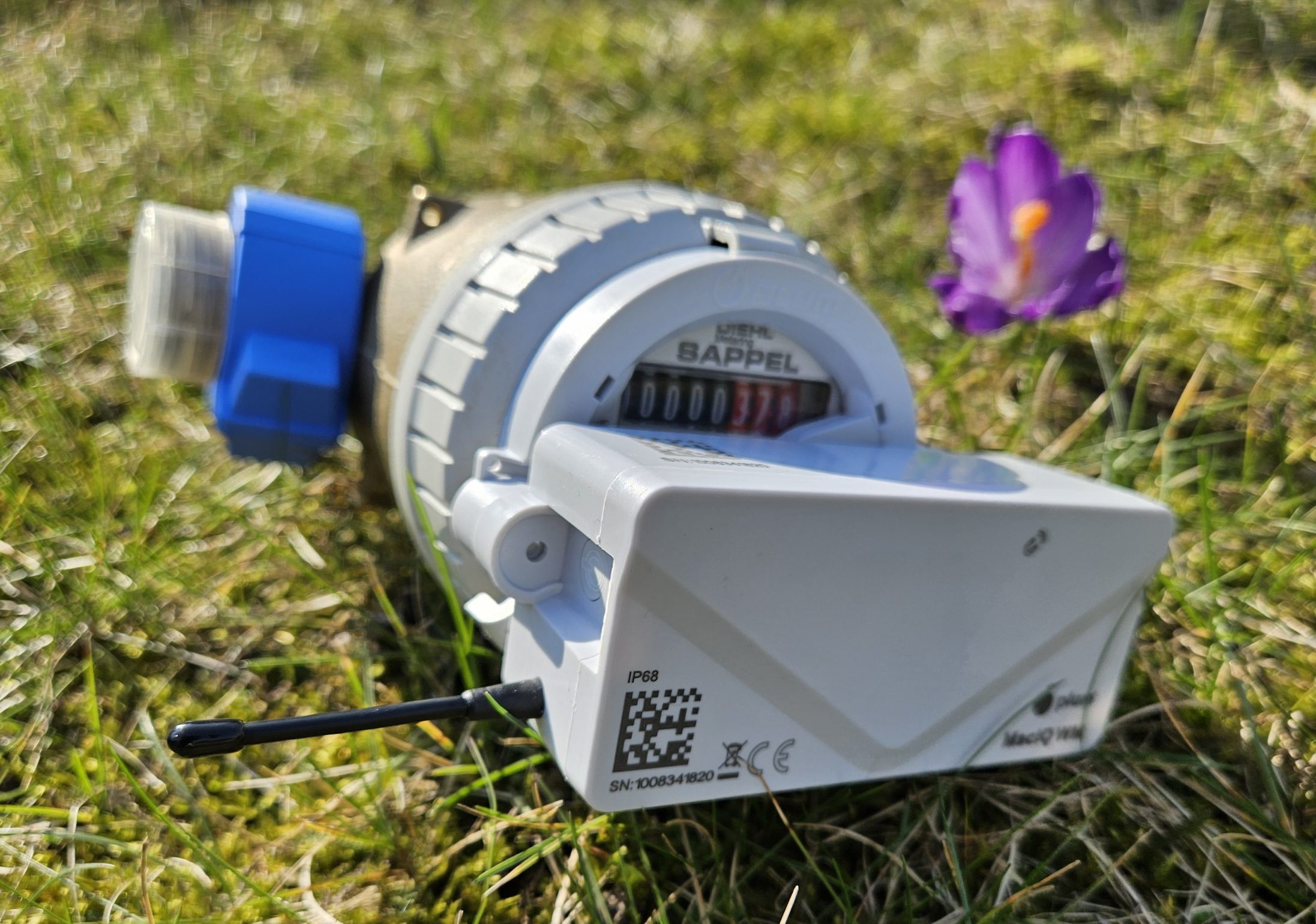 Wodomierz główny z nakładką do zdalnego odczytu