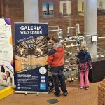 Widok na ekspozycję wodomierzy w Wieży Ciśnień