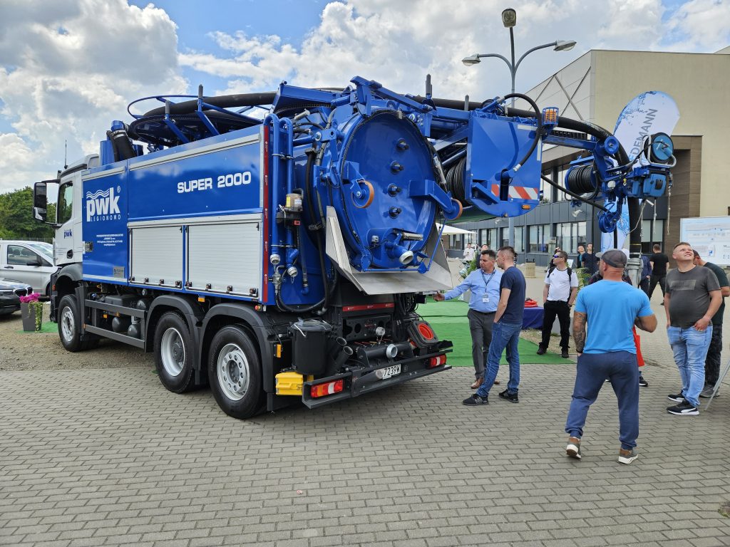 Sprzęt prezentowany podczas Targów Wod.Kan, 2025