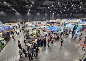 Widok na Halę targową Targów Wod.-Kan. 2025