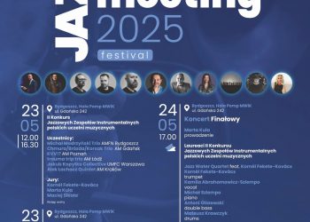 plakat z programem Festiwalu