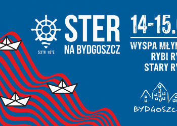 Grafika zapraszająca na festiwal Ster na Bydgoszcz