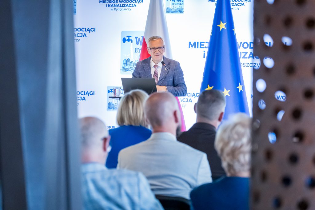 Przemawiający Prezes MWiK