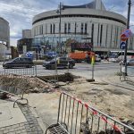 Widok na Operę i wykop przy ulicy Warmińskiego