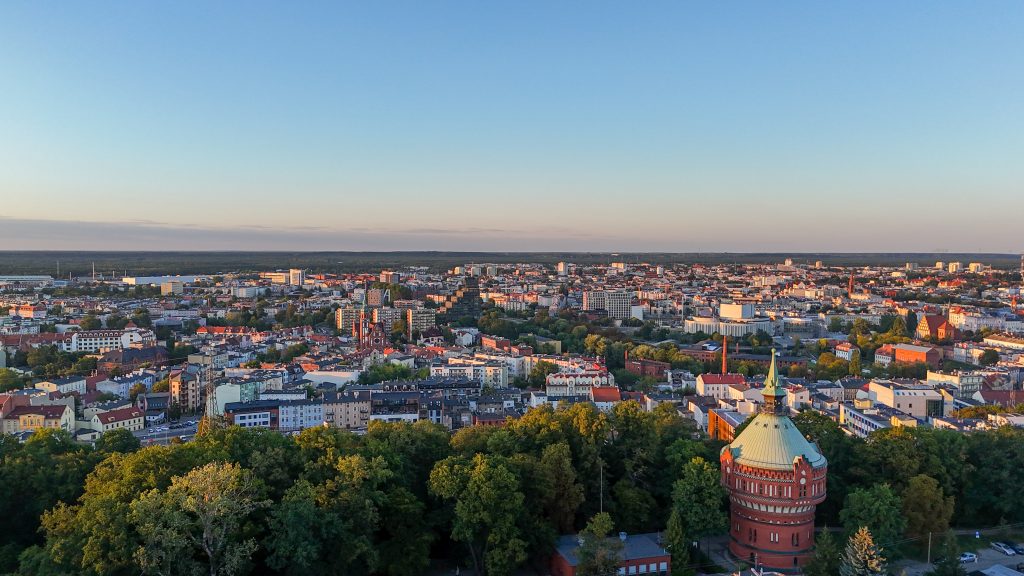 Panorama z Wieżą Ciśnień