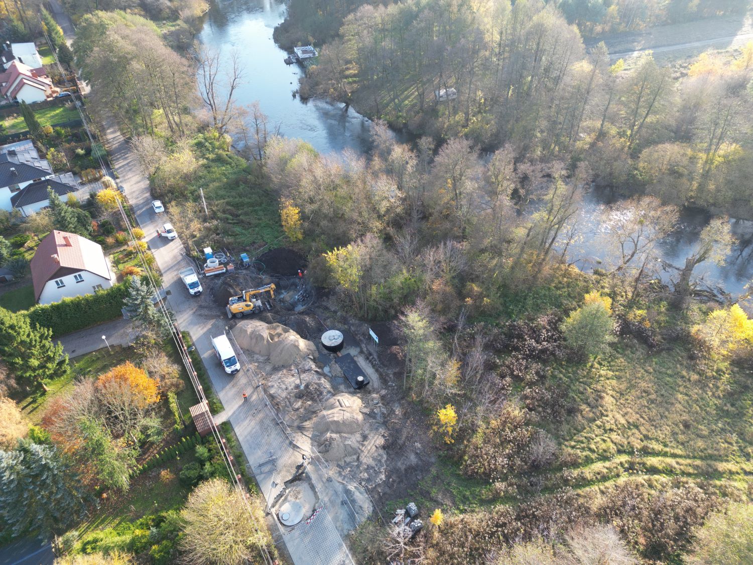 budowa zbiornika retencyjnego