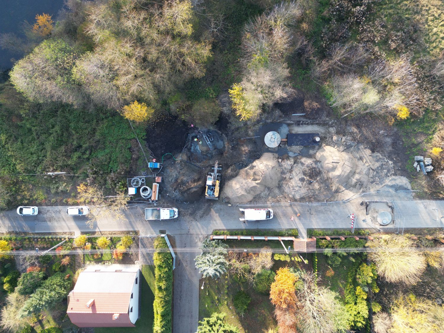 budowa zbiornika retencyjnego