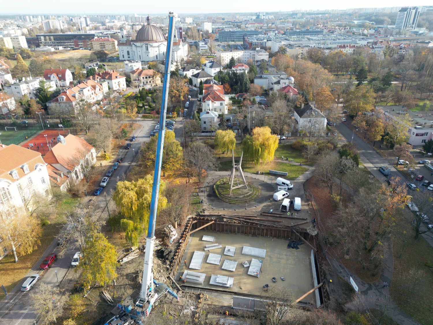 budowa zbiornika retencyjnego