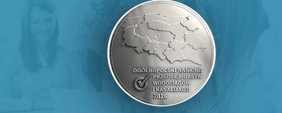 Medal Rankingu Przedsiębiorstw Wod.-Kan.