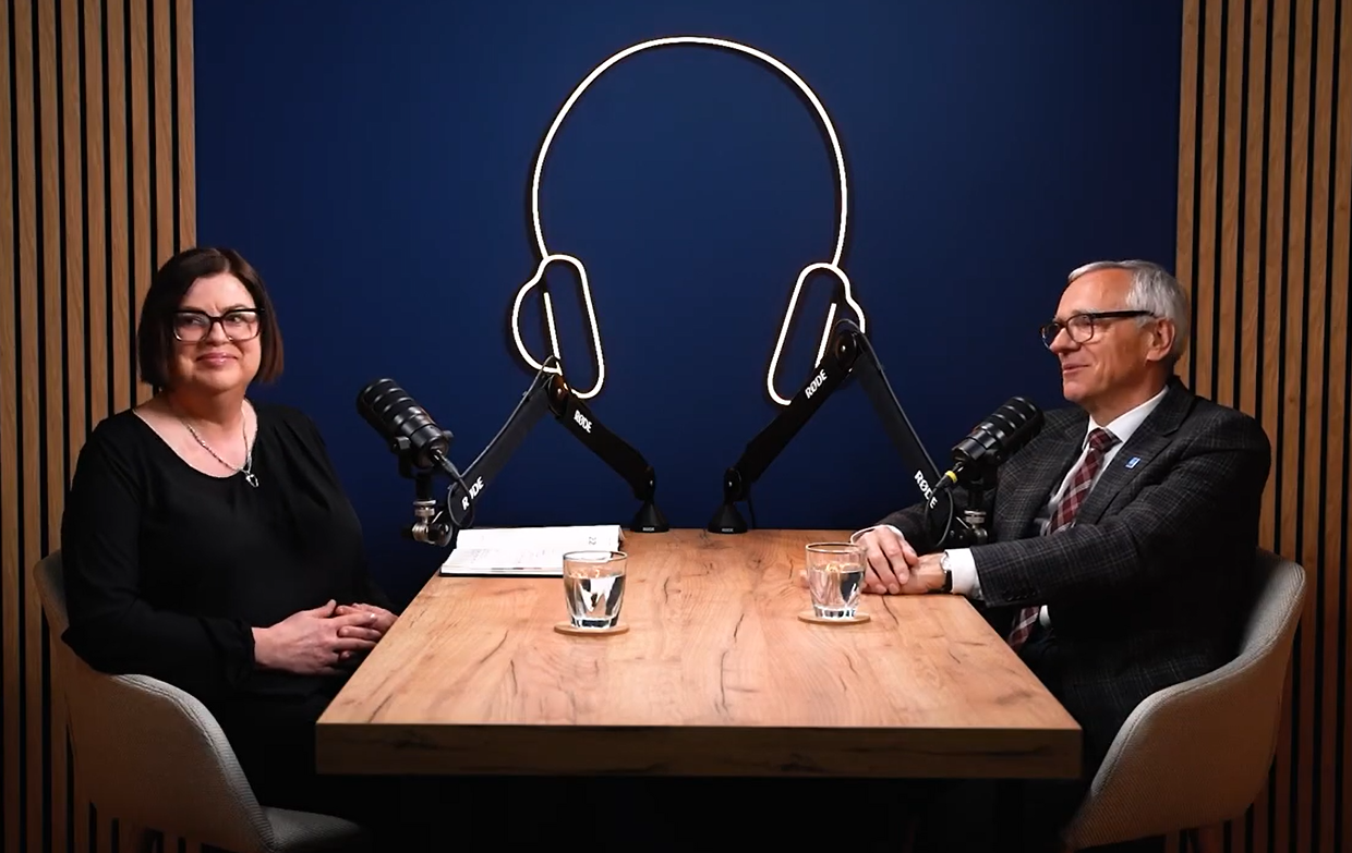 Agnieszka Domka-Rybka w rozmowie ze Stanisławem Drzewieckim