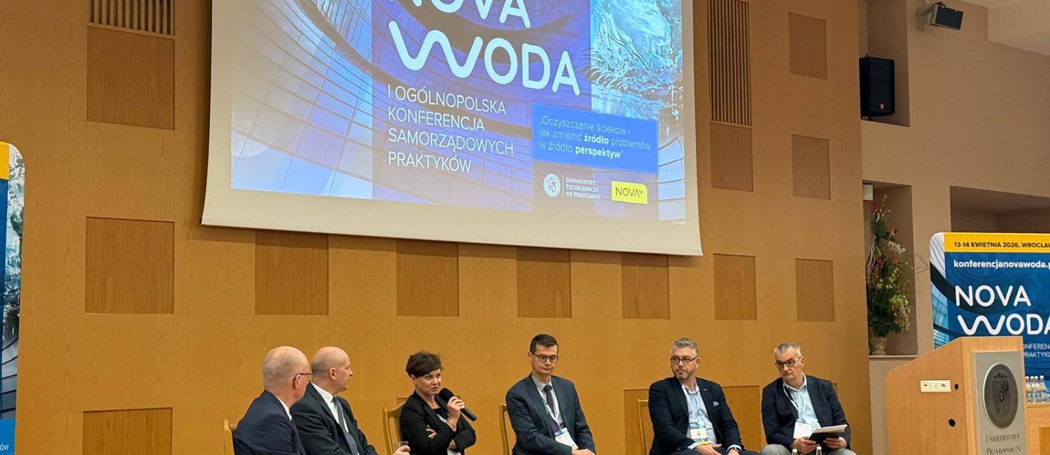 Panel dyskusyjny podczas konferencji "Nova Woda"