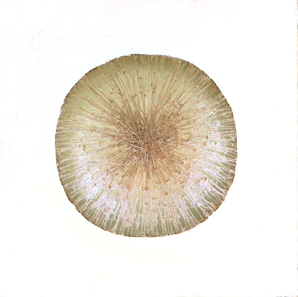 Obraz Beaty Fertała-Harlender z wystawy „ujawniając splot…”