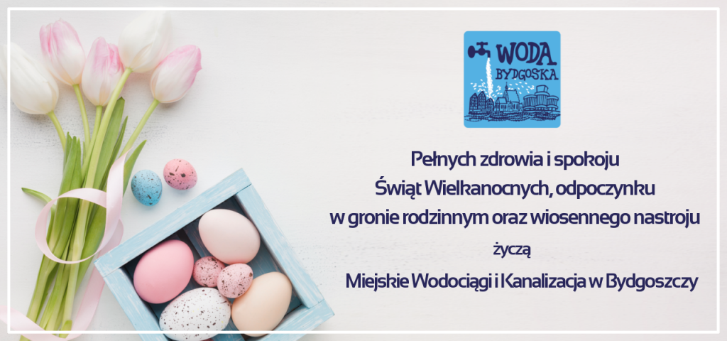 baner z życzeniami świątecznymi na Wielkanoc