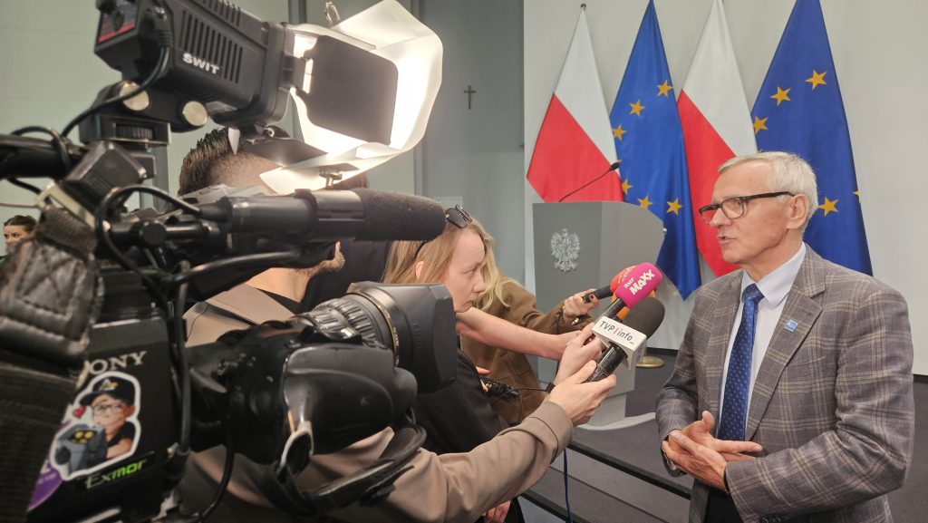 wywiad po podpisaniu umowy w temacie cyberbezpieczeństwa