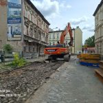 prace w ulicy Mazowieckiej